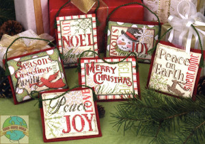 Dimensions - Christmas Sayings Ornaments - Cross Stitch World