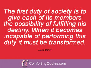 Alexis Carrel Quotes