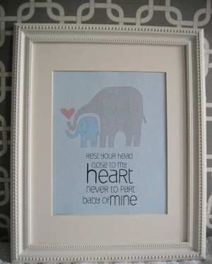 No elephant but very cute :) (and a possible tattoo quote).