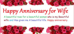 Happy marriage anniversary quotes for wife