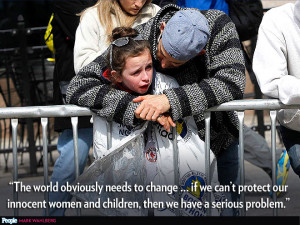 Photo Special Boston Marathon Bombing: Celebrities' Inspiring Quotes