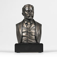 Theodore Roosevelt Antique 1910 Statue Bust Composite Figural. Scarce ...