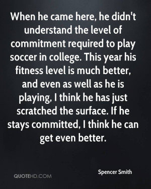 Understand The Level Of Commitment Required To Play Soccer In College