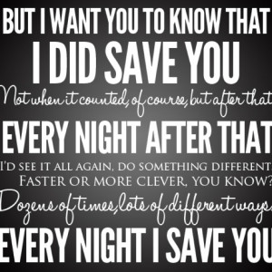 My all time favorite Buffy quote.