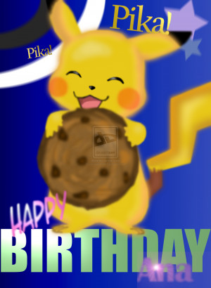Pikachu Birthday Present...
