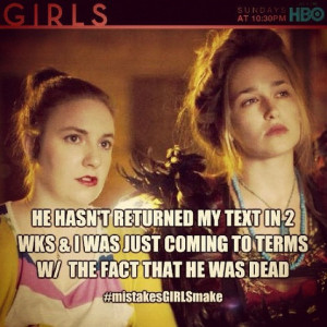 HBO Girls- love this show