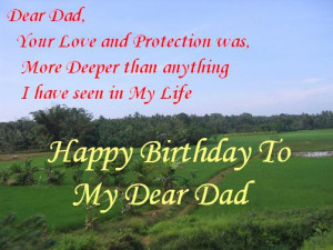 Happy Birthday Dad In Heaven Sayings Happy birthday to dad!