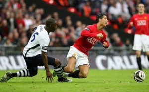 And Cristiano Ronaldo gets a perfect triple tuck!