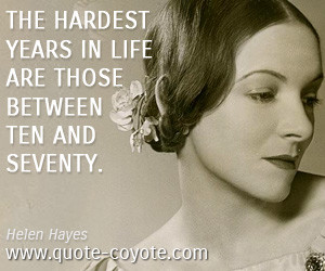 Helen Hayes quotes