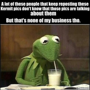 None of my business tho