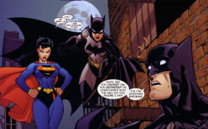 batman goddamn batman dc comics funny batgirl supergirl Wallpaper