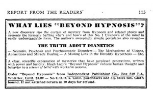 In 1938 I codified certain axioms and phenomena into what I called ...