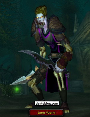 WoW Undead Rogue