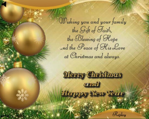 My Merry Christmas Wishes to all!