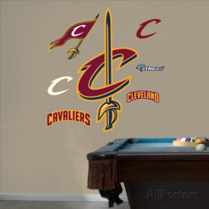 Cleveland Cavaliers Alternate Logo Wall Decal