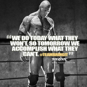 The Rock Dwayne Johnson Quotes and Sayings