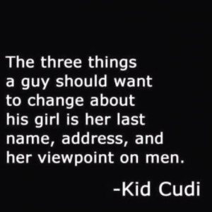 Kid Cudi may be my dream guy