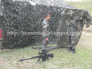 Military Sniper Team A malaysian army sniper team
