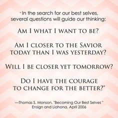 Thomas S. Monson LDS General Conference Quote More