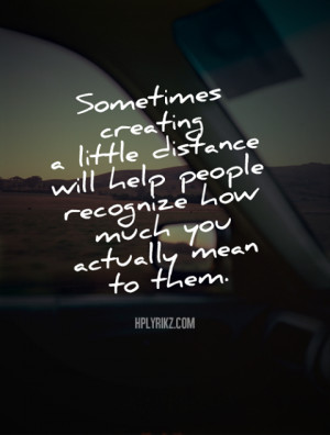 distance, mean, quote