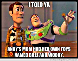 Buzz And Woody