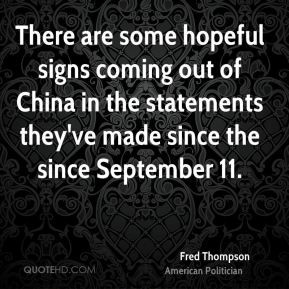 More Fred Thompson Quotes