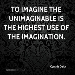 Cynthia Ozick Quotes