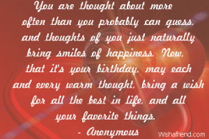 Birthday Quotes For Wife