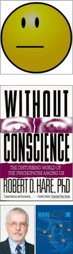 Dr R Hare Without conscience, Sociopath