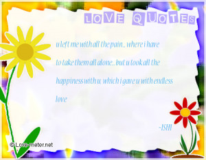 Love Quote - Read and Enjoy the best Love Quotes