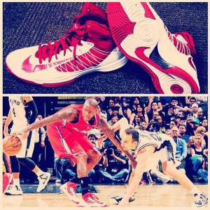 Jamal Crawford shoes - Los Angeles Clippers Picture