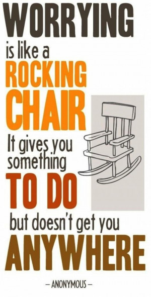 is like a rocking chair...Thoughts, Remember This, Rocks Chairs ...