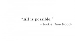Fashionology Quote Sookie...