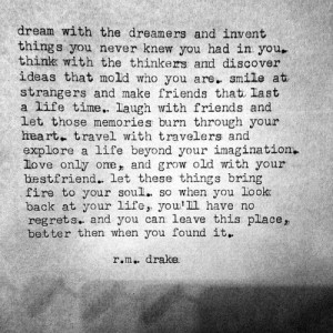 Who is R.M. Drake?