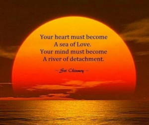 sea of love, a river of detachment