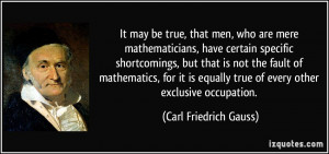 More Carl Friedrich Gauss Quotes