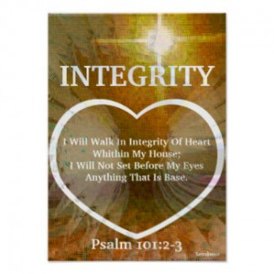 The Light Of Integrity Bible Verse-Customize by love_liness
