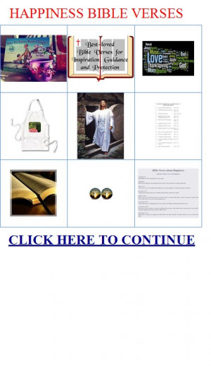 happiness bible verses