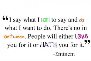 eminem quotes and sayings