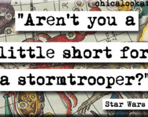 Star Wars Stormtrooper Quote Magnet or Pocket Mirror (no.451) ...