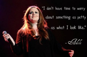 ADELE and her STUPID quotes RANT