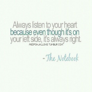 The Notebook Quote Love