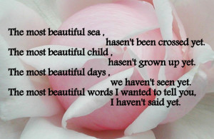 Romantic Pictures With Quotes: Romantic Quote The Most Beautiful Sea