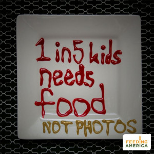 solve childhood hunger in America. Write ‘1 in 5 kids faces hunger ...