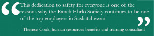 Ranch Ehrlo signs Saskatchewan Health & Safety Leadership Charter
