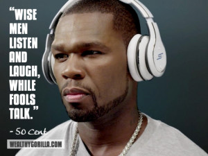 50 Cent Inspirational Quote