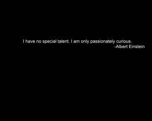 Albert Einstein Quote about Talent
