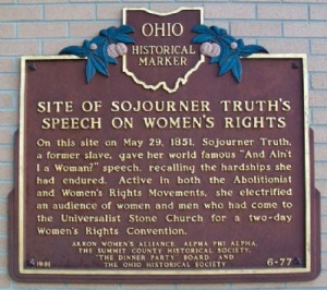 Site of Sojourner Truth's Speech on Women's Rights Marker Photo, Click ...