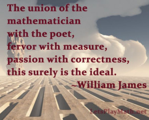 Today’s quote is from William James, via the Furman University ...