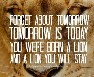 hollywood undead lion quote